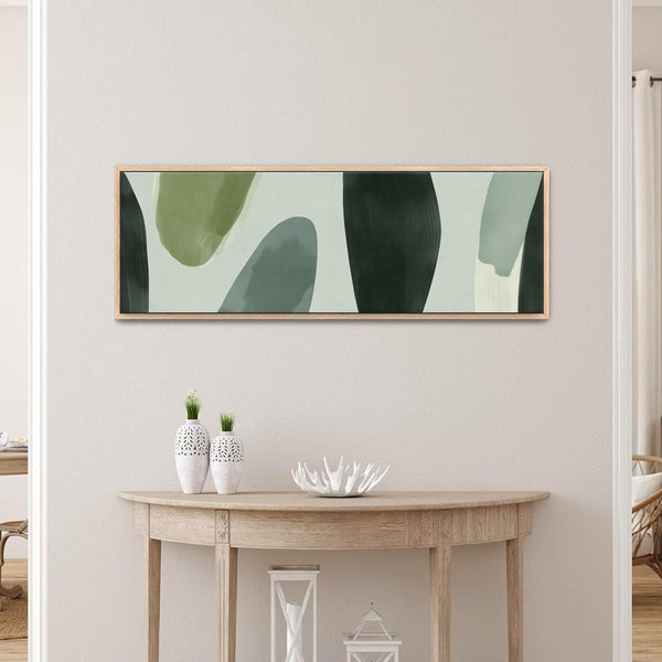 Abstract Wide Art Print Canvas Art - View 4