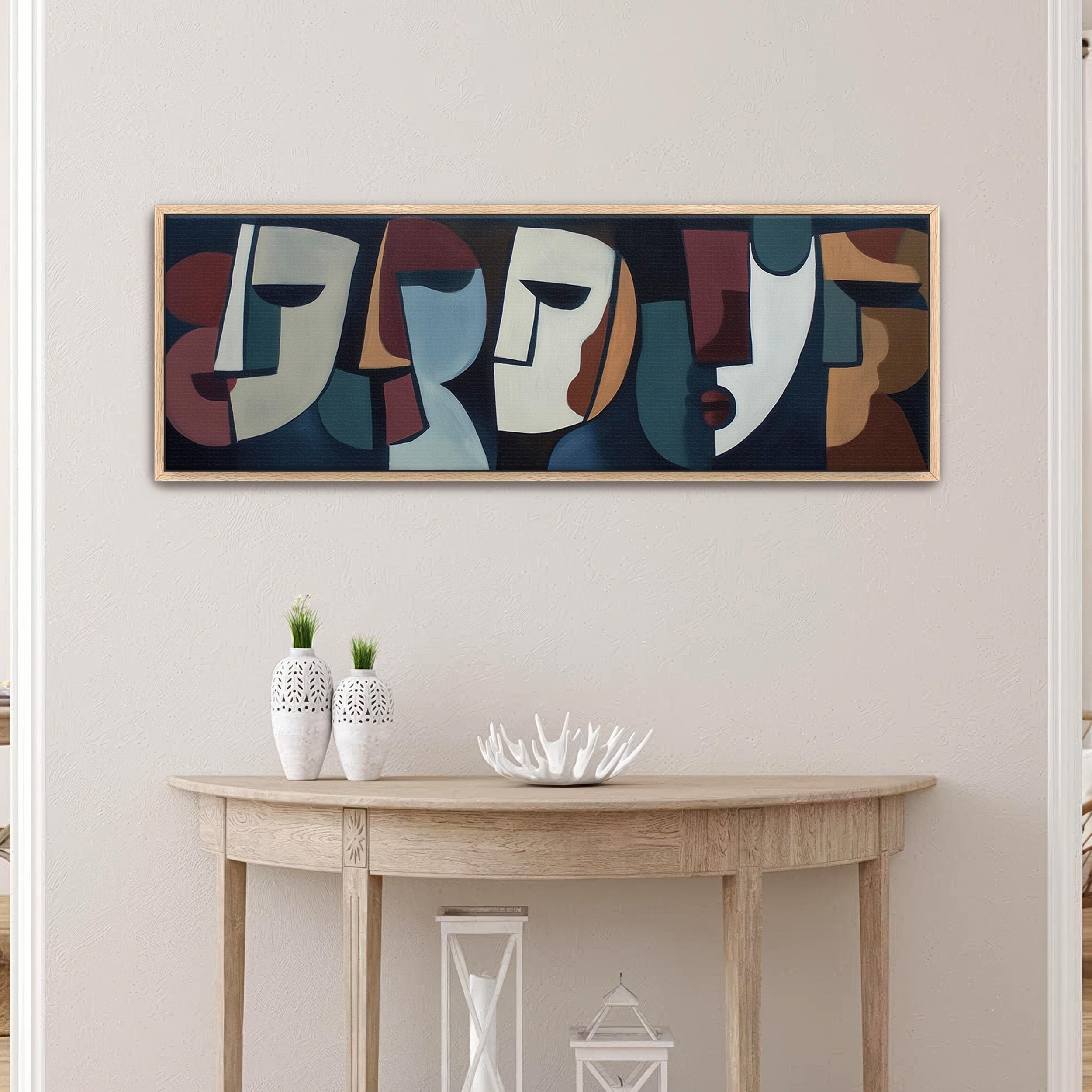 Abstract Wall Art Print Canvas Art - View 4
