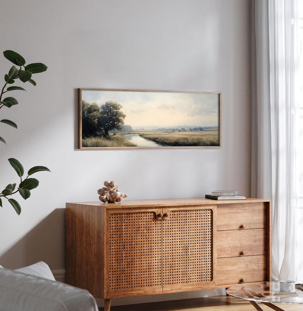 Landscape Wall Art Framed - Moody Canvas Art