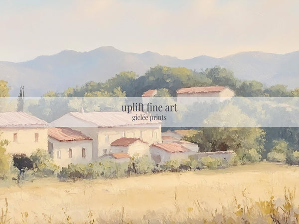 Landscape Countryside Framed Art - Rustic Canvas Art - View 2