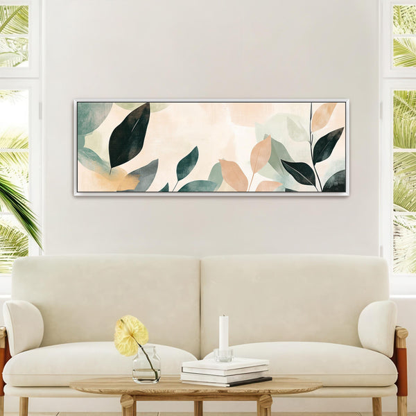 Minimalist Botanical Art Print Canvas Art - View 3