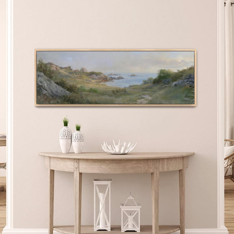 Landscape Coastal Art Print Canvas Art for Living room - View 7