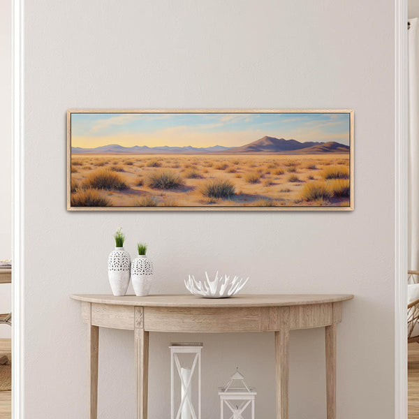 Western Desert Landscape Art Print Canvas Art for Living room - View 3