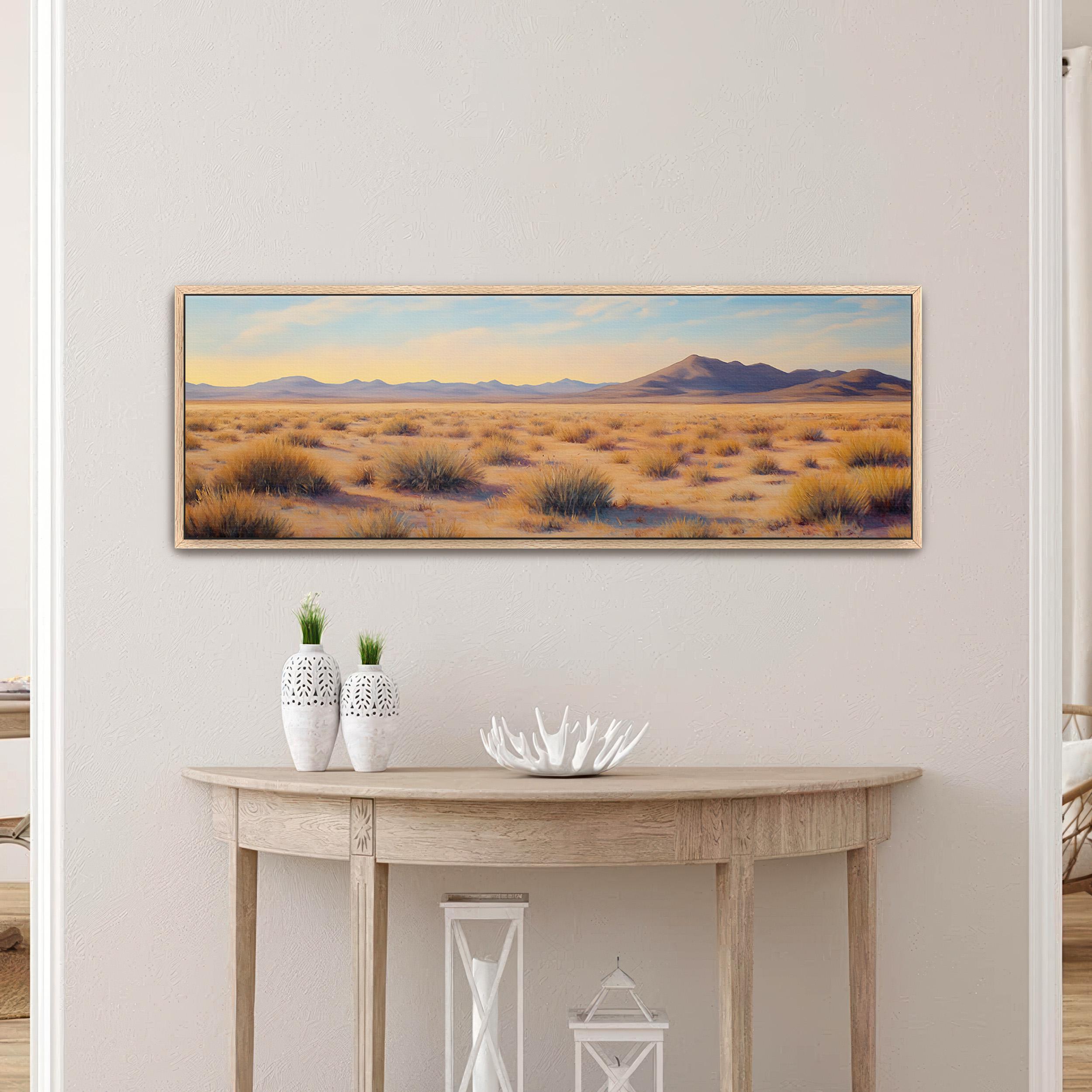 Western Desert Landscape Art Print Canvas Art for Living room - View 3