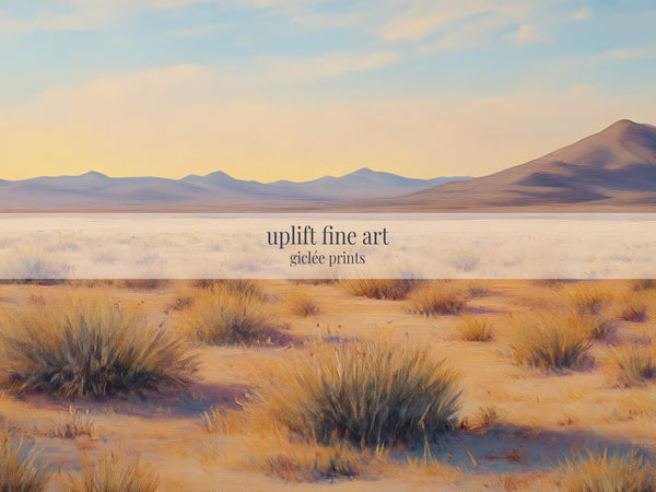 Western Desert Landscape Art Print Canvas Art for Living room - View 2