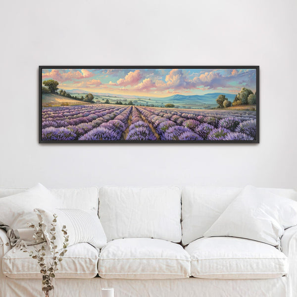 Lavender Field Canvas Art Canvas Art for Living room - View 3