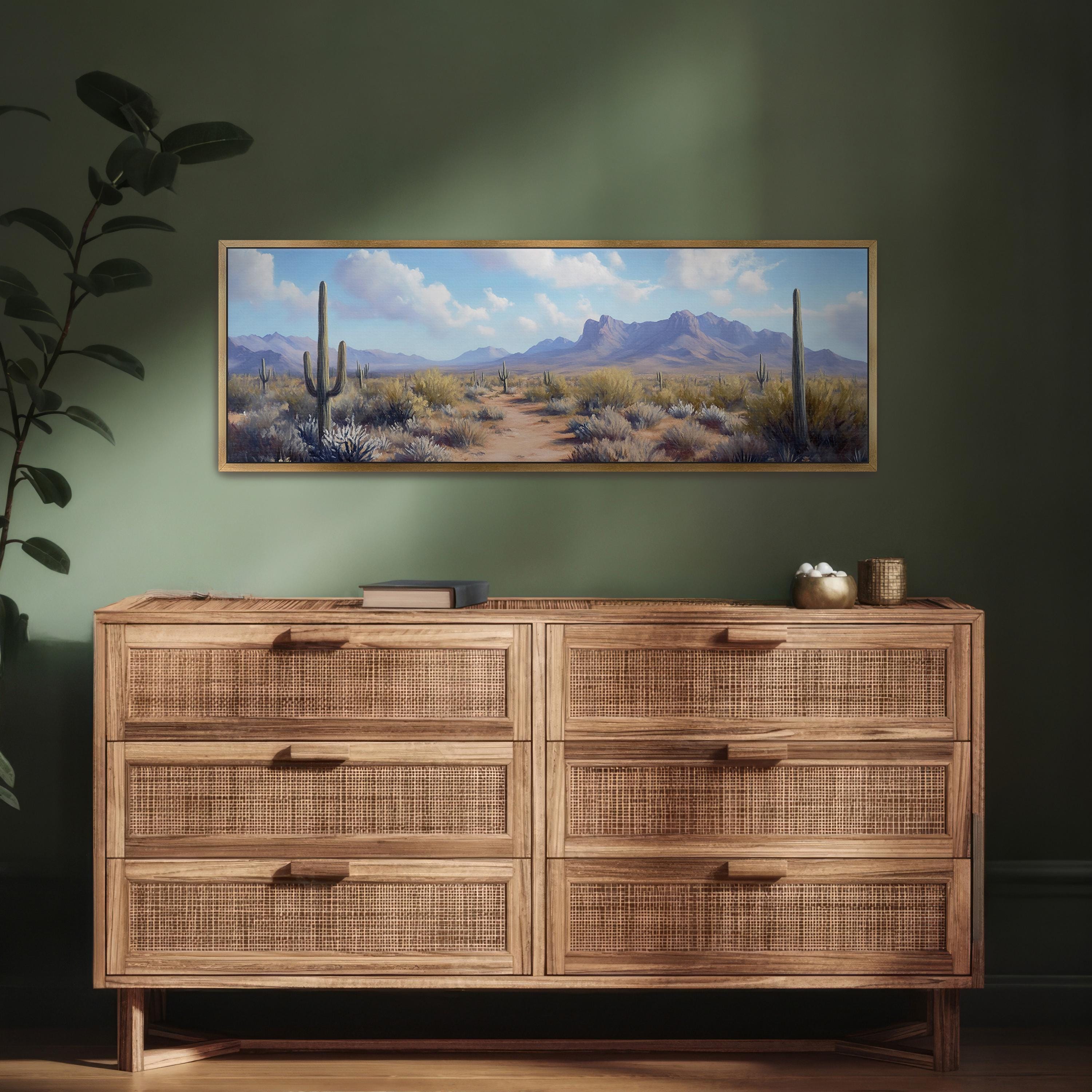 Western Desert Landscape Art Print Canvas Art for Living room - View 7