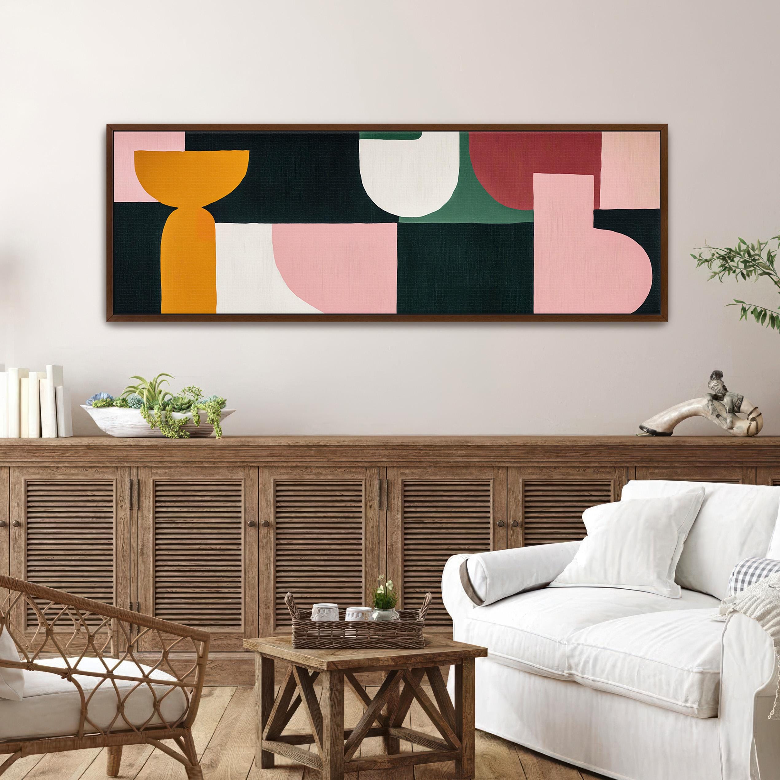 Abstract Wall Art Print Canvas Art - View 5
