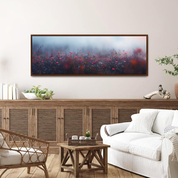 Wilflowers Art Print - Minimalist Canvas Art - View 7