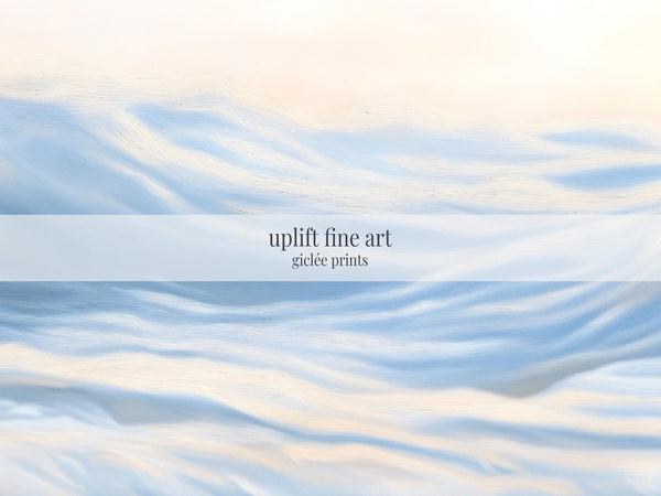 Ocean Wave Wall Art - Abstract Canvas Art - View 2