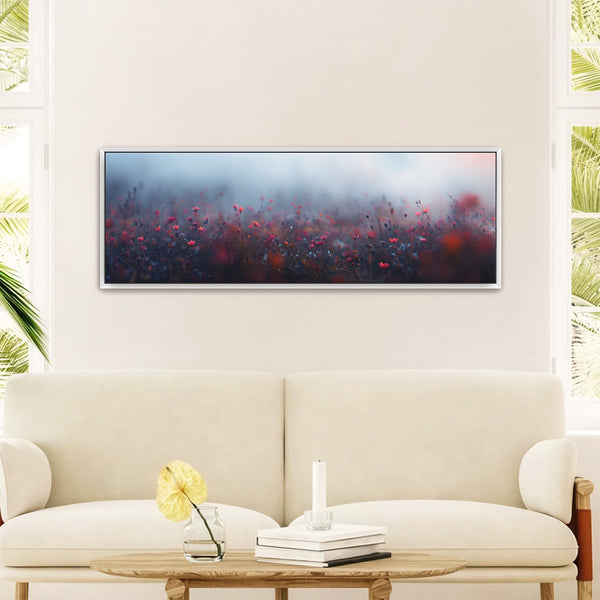 Wilflowers Art Print - Minimalist Canvas Art - View 3