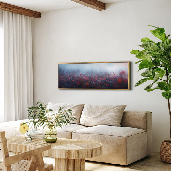 Wilflowers Art Print - Minimalist Canvas Art - View 5