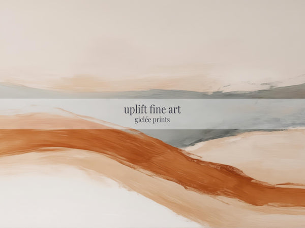 Modern Abstract Landscape Art Canvas Art - View 2