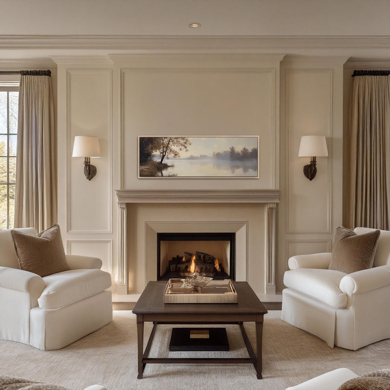 Neutral Landscape Canvas Wall Art Canvas Art for Living room - View 4