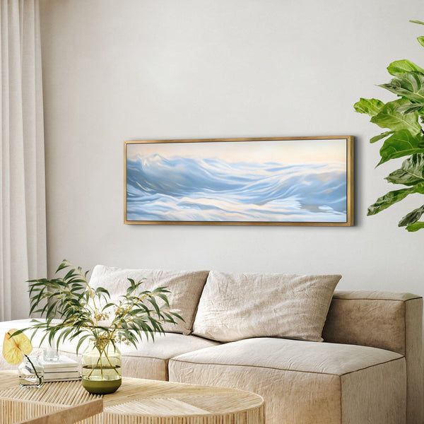 Ocean Wave Wall Art - Abstract Canvas Art - View 5