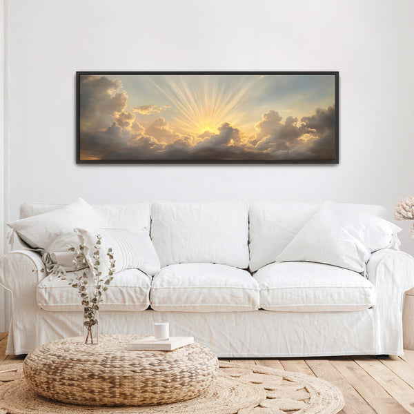 Vintage Sunset Wall Art Canvas Art for Living room - View 8