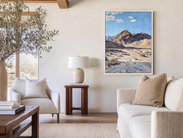 Death Valley National Park Art Painting - Rustic Canvas Art for Living room - View 6