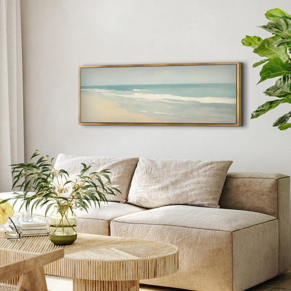 Seascape Wall Art Painting - Minimalist Canvas Art - View 7