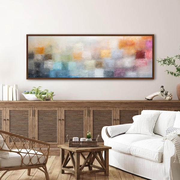 Abstract Shapes Painting Canvas Art - View 5