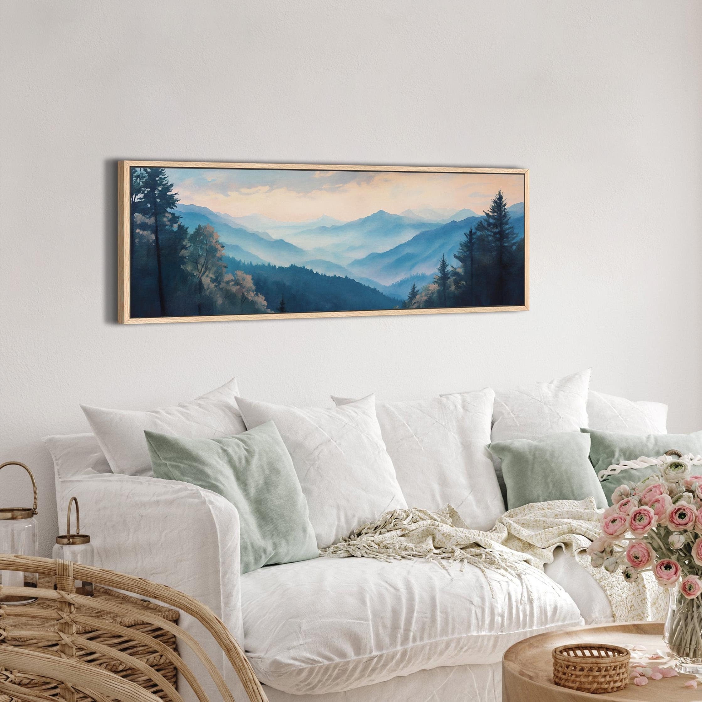 Great Smoky Mountains National Park Painting Canvas Art