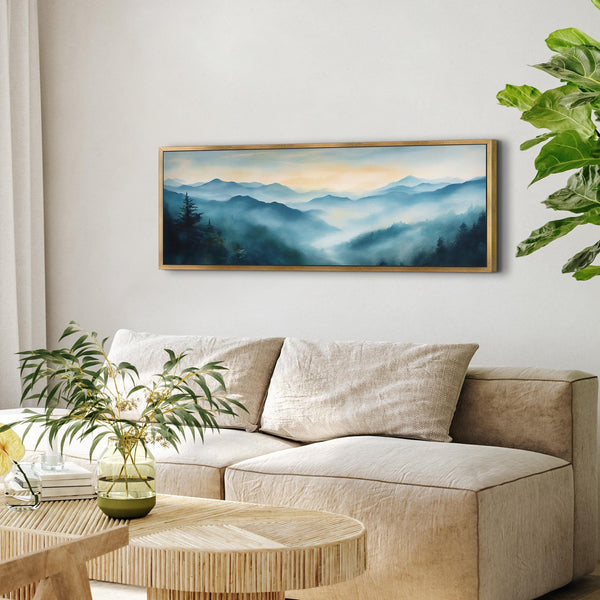 Great Smoky Mountains National Park Painting Canvas Art - View 9