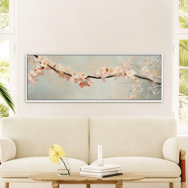 Cherry Blossom Painting Canvas Art - View 6