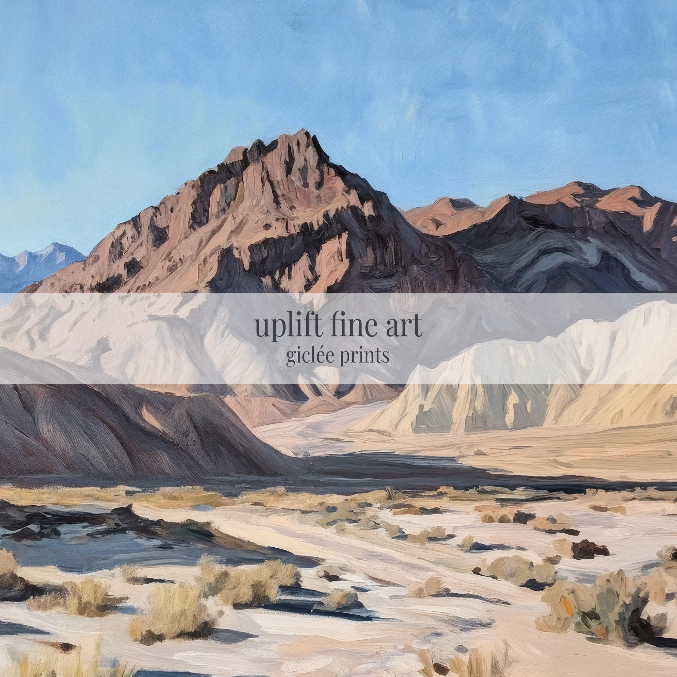Death Valley National Park Art Painting - Rustic Canvas Art for Living room - View 2