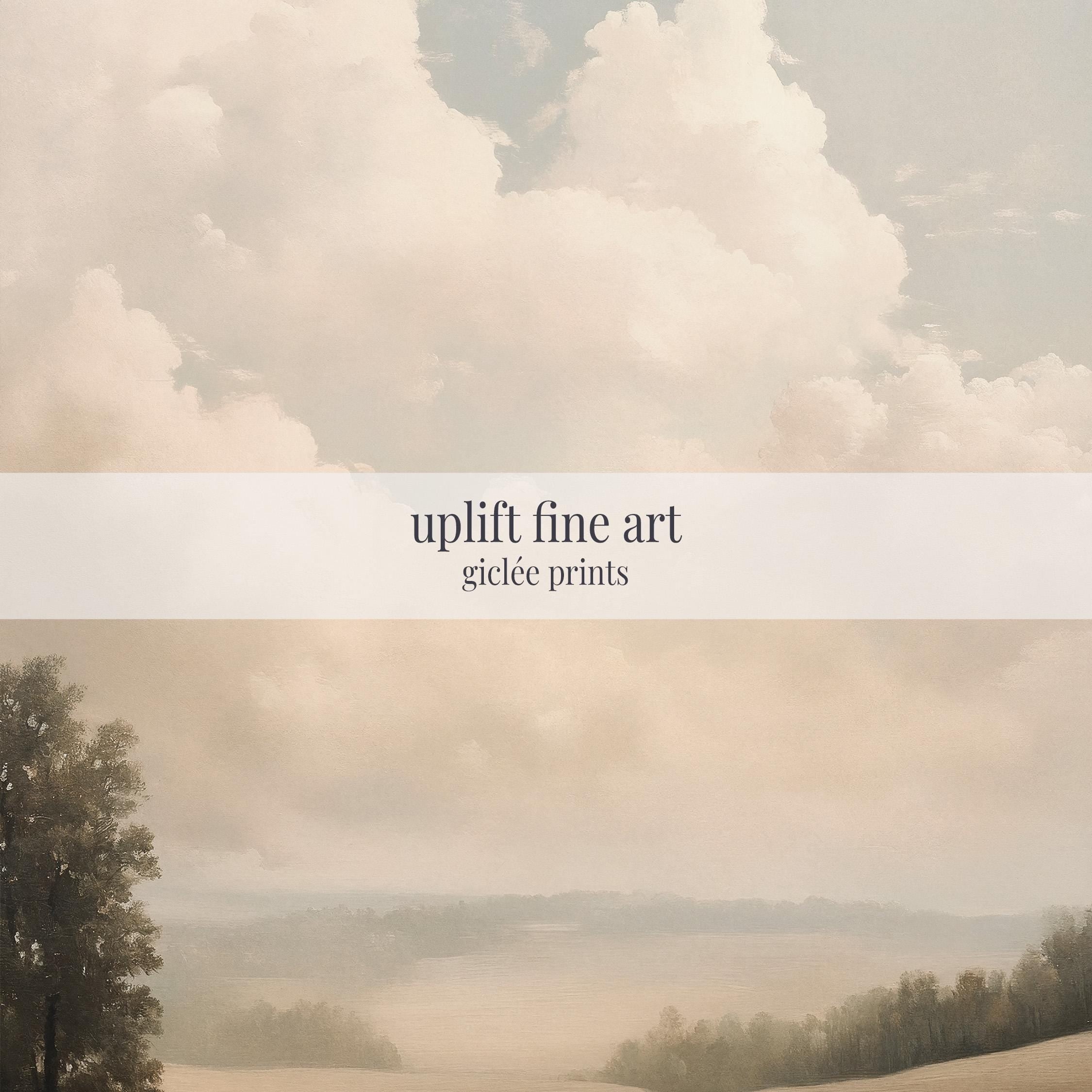 Vintage Landscape Painting Wall Art Canvas Art - View 2