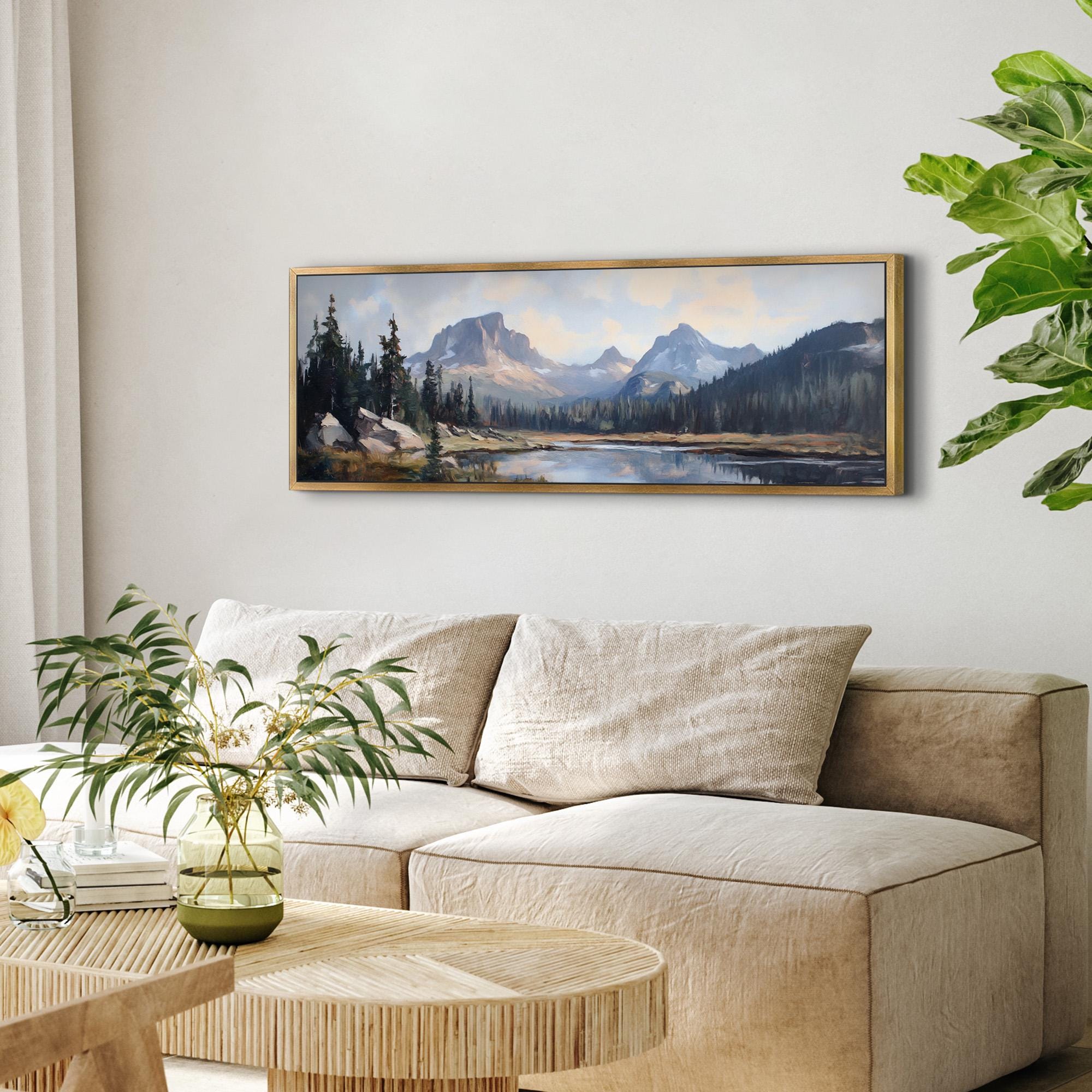 Rocky Mountain National Park Painting Canvas Art - View 5