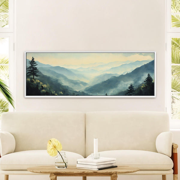 Great Smoky Mountains National Park Painting Canvas Art - View 7