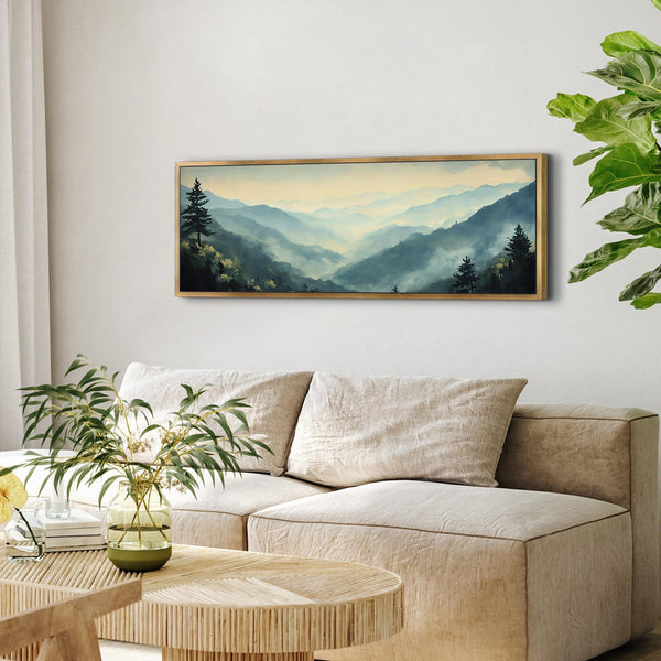 Great Smoky Mountains National Park Painting Canvas Art - View 4
