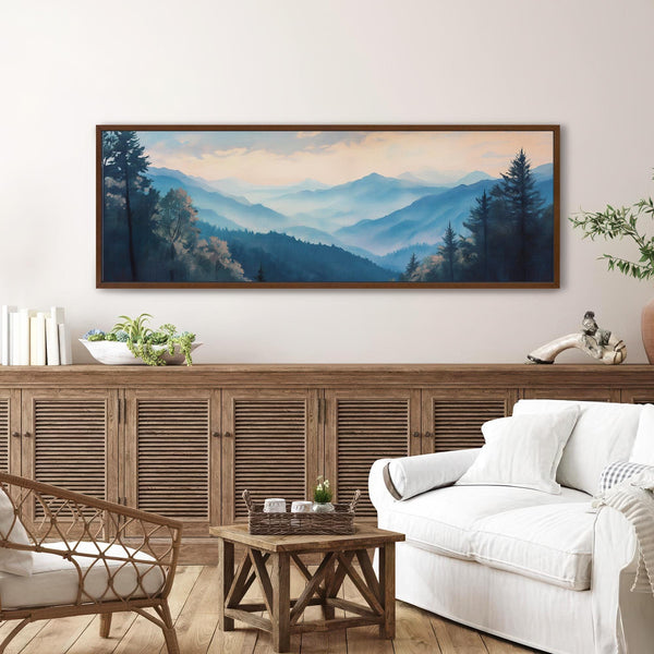 Great Smoky Mountains National Park Painting Canvas Art - View 4