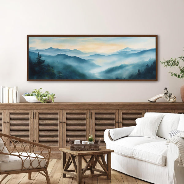 Great Smoky Mountains National Park Painting Canvas Art