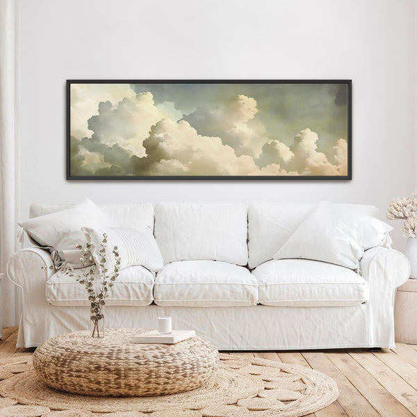 Vintage Cloud Canvas Art Print Canvas Art - View 4
