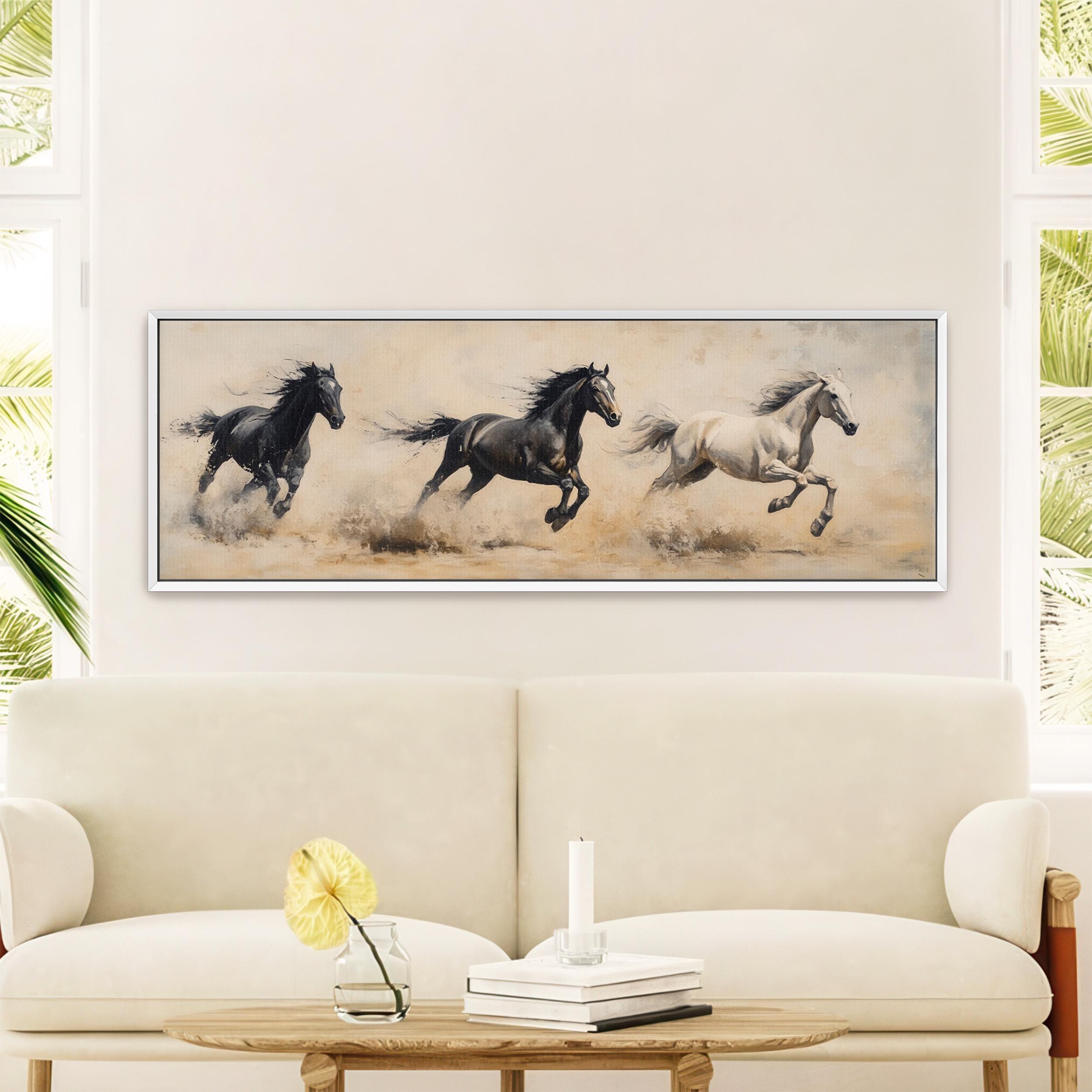 Horse Painting Canvas Art - View 6