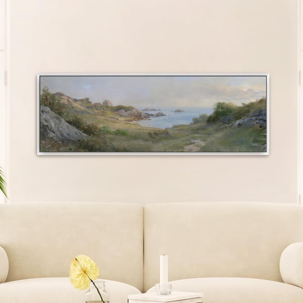 Landscape Coastal Art Print Canvas Art for Living room - View 6
