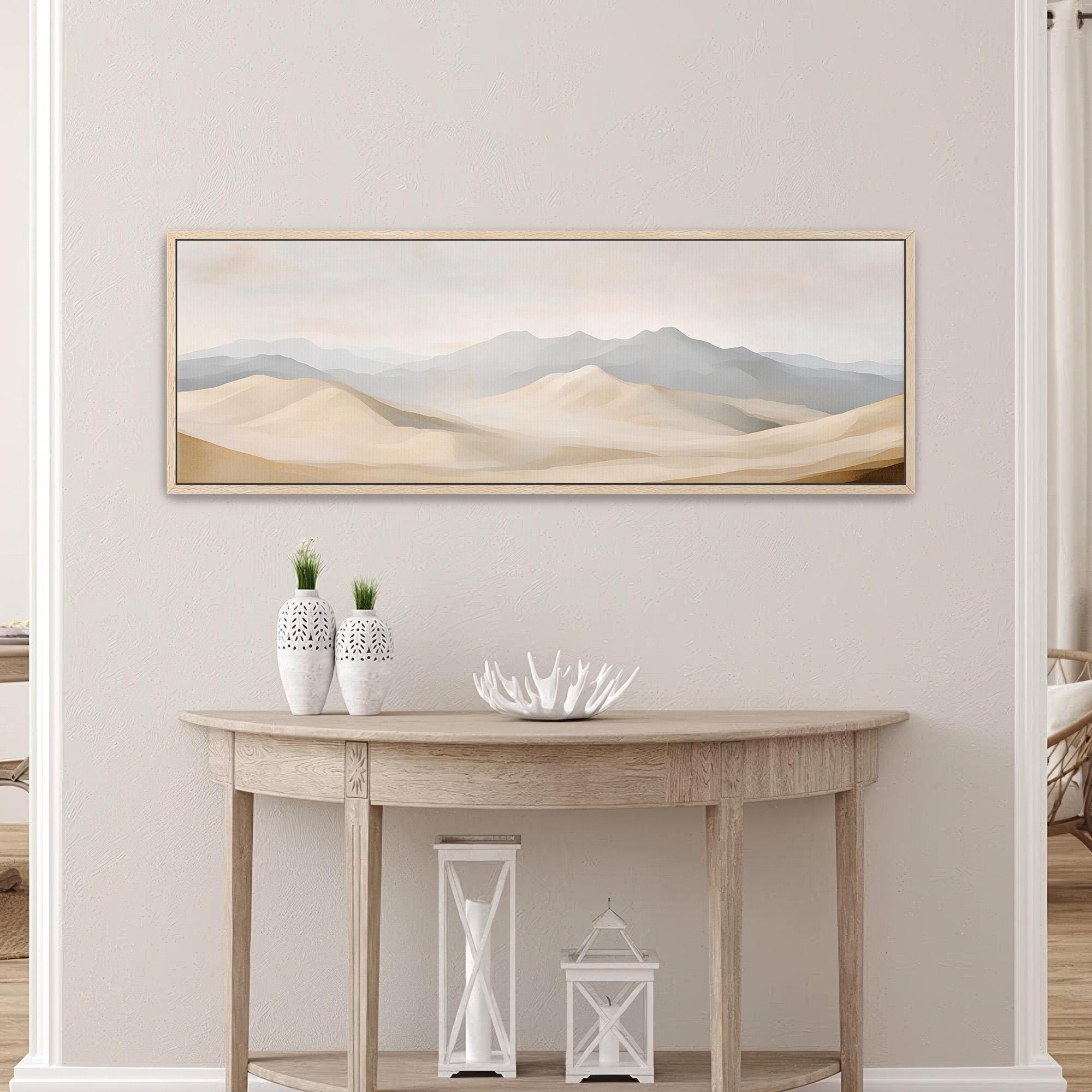 Desert Dunes Wall Art - Abstract Canvas Art - View 6