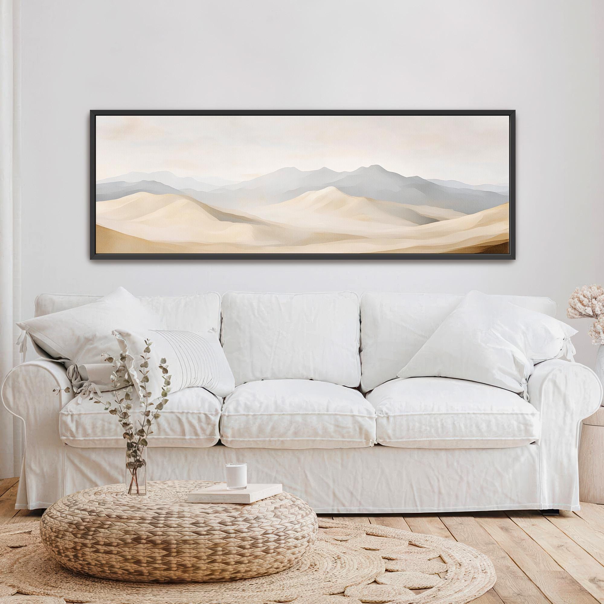Desert Dunes Wall Art - Abstract Canvas Art - View 5