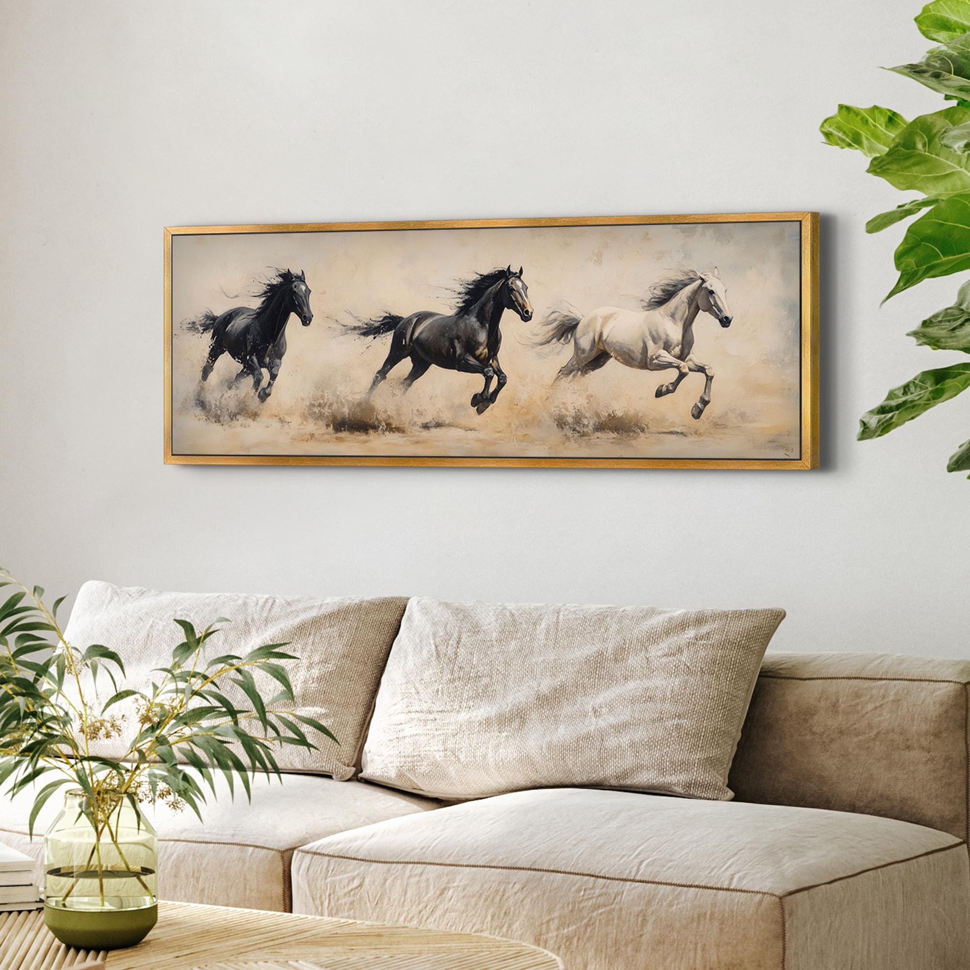 Horse Painting Canvas Art - View 5