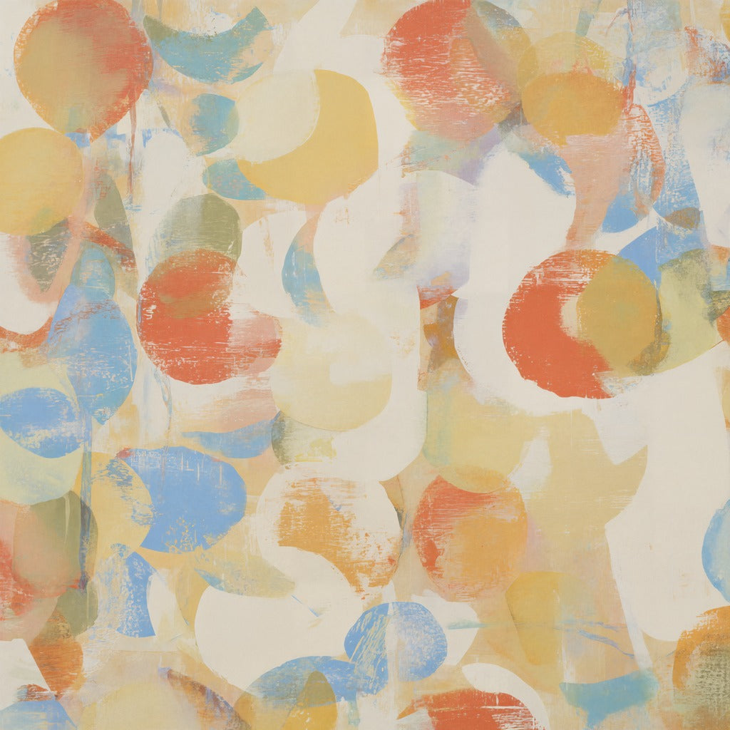 Soft Orbit — Pastel Abstract Canvas Wall Art