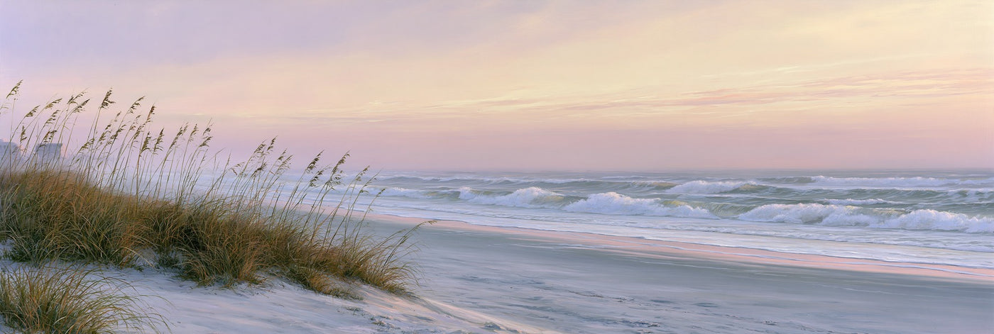 Dune Evening — Beach Sunset Canvas Wall Art