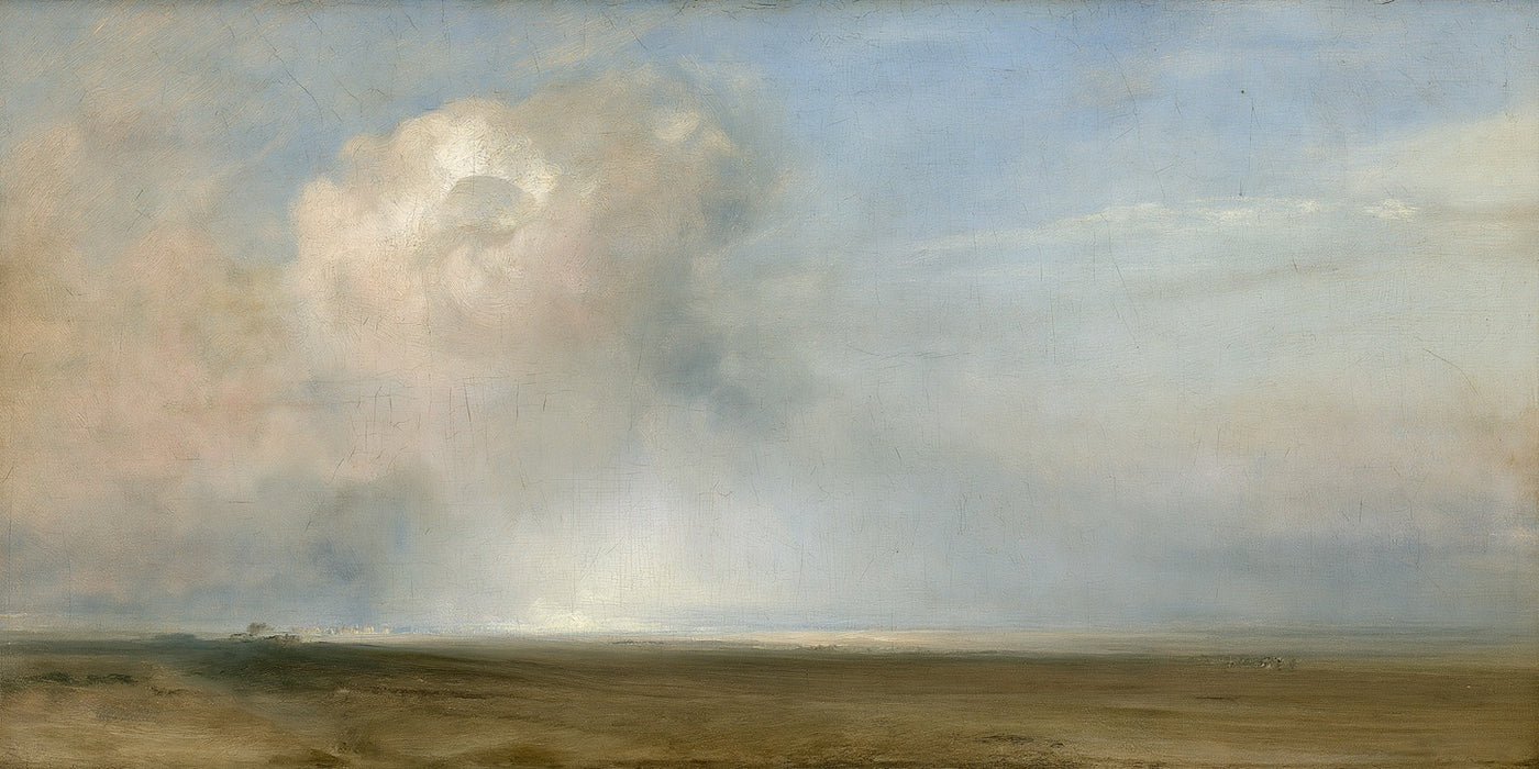 Wide Sky Drift — Cloudscape Canvas Wall Art