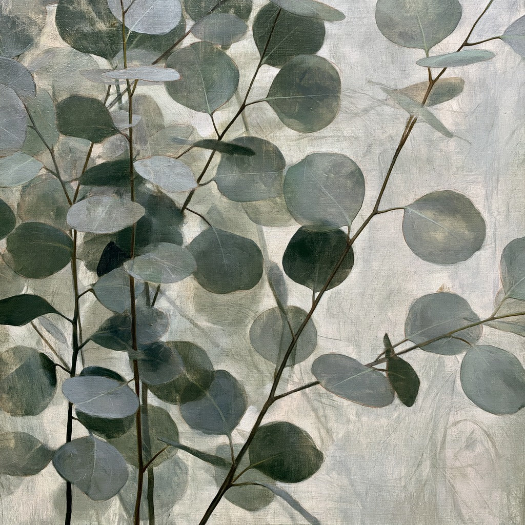 Silver Eucalyptus — Eucalyptus Branches Canvas Wall Art