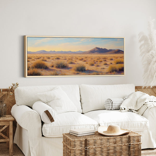 Desert Horizon Canvas Wall Art