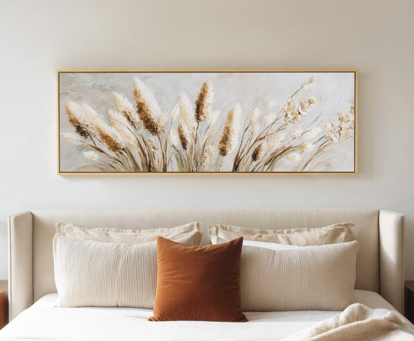 Leinwanddruck „Pampasgras“ (neutral)