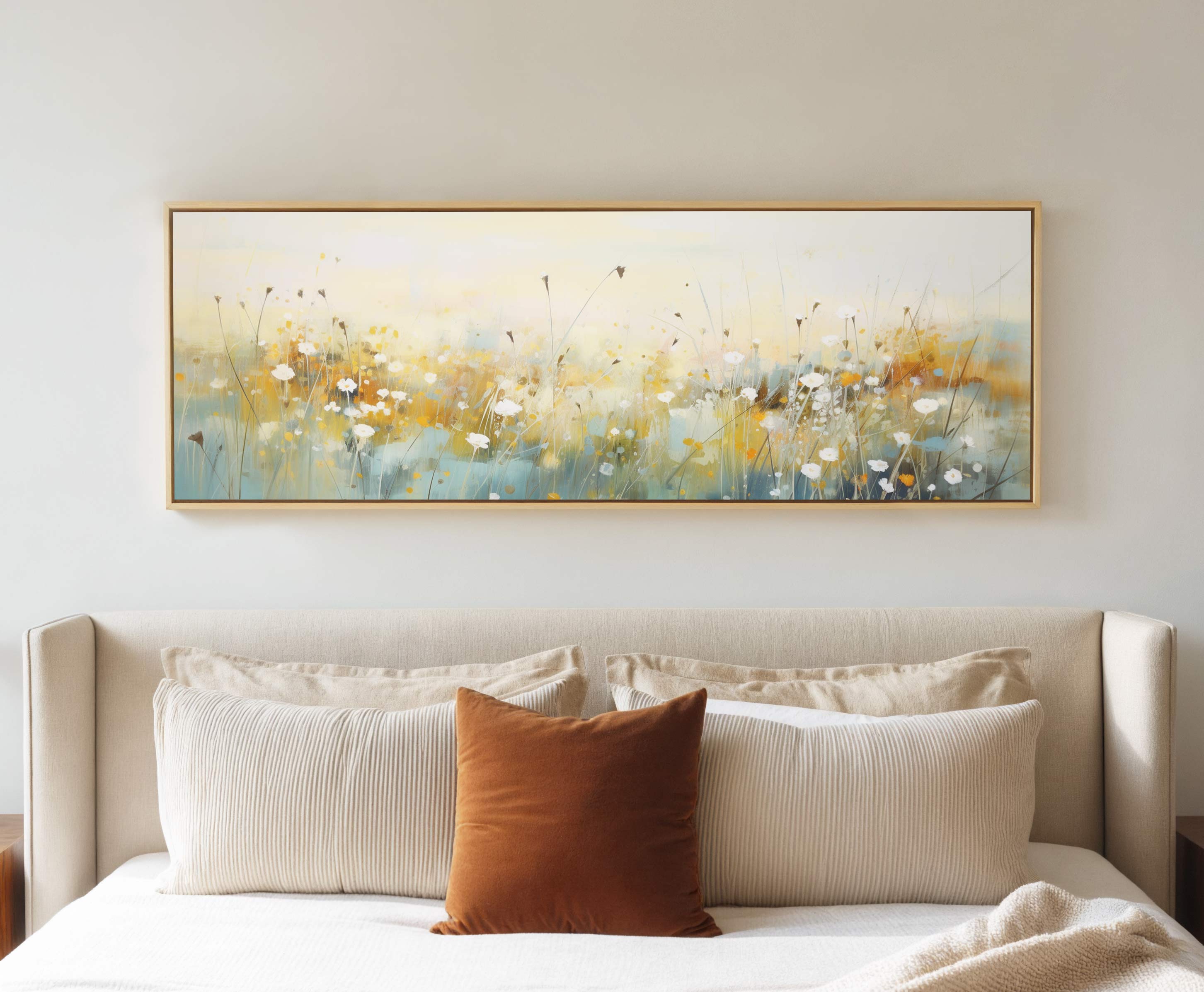 Morning Meadow – Floral Canvas Art