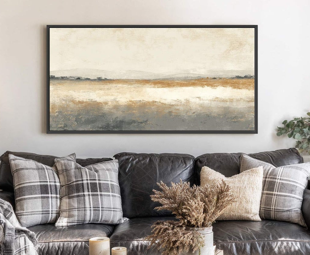 Abstract Horizon Canvas Print