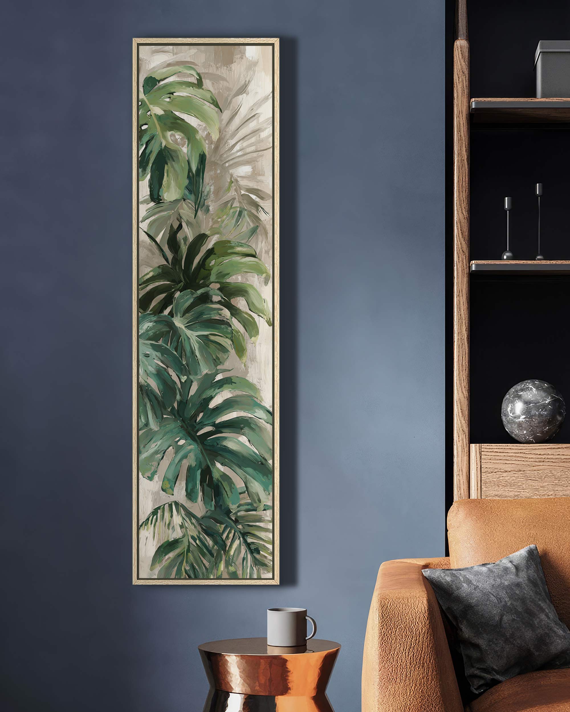 Pine Forest Vertical Canvas Print