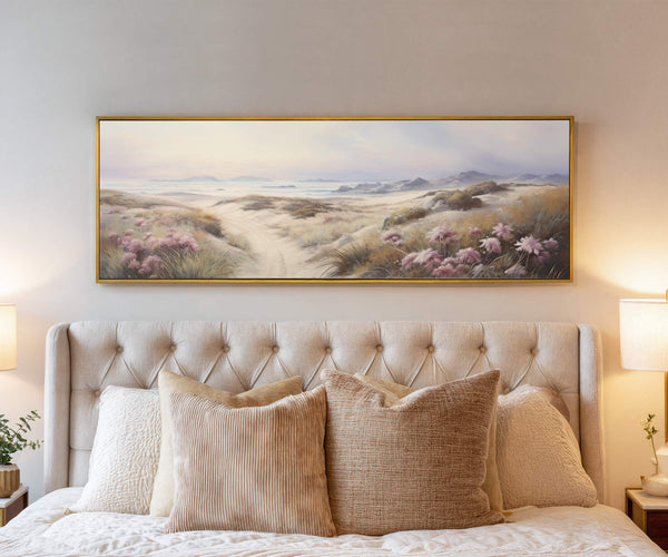 Küstendünenlandschaft-Leinwanddruck