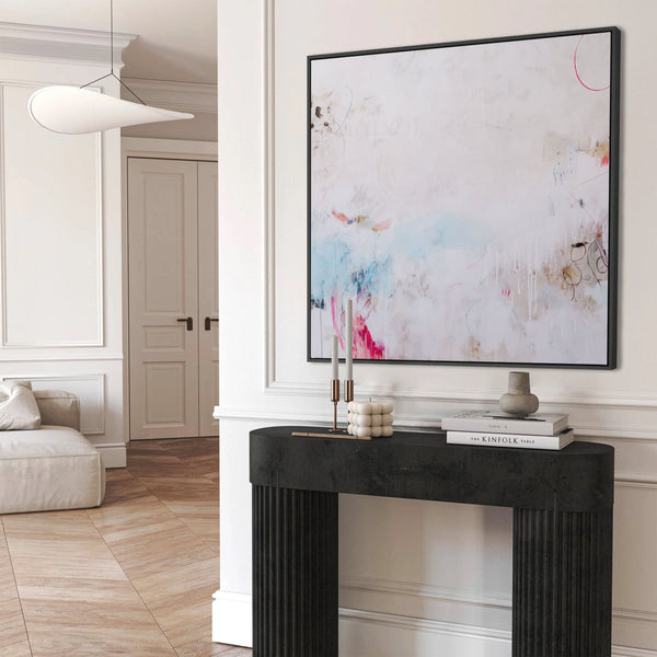 The Serene Hues Abstract Art Print